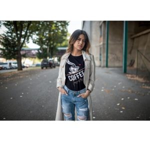 Coffee Lover Girl T-Shirt