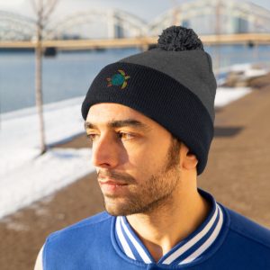 Pom Pom Beanie | Sea Turtle